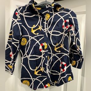 Ralph lauren women button down shirt